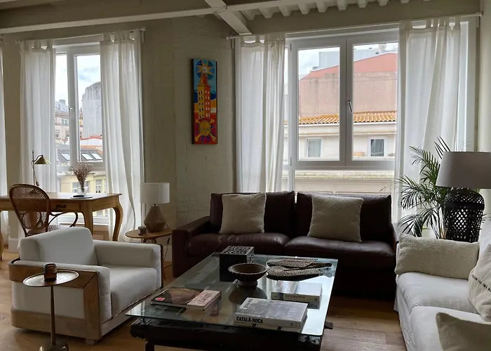 Espectacular En El Centro De La Ciudad Lägenhet A Coruña